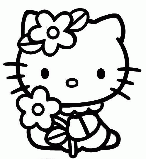 Hello Kitty kolorowanki
